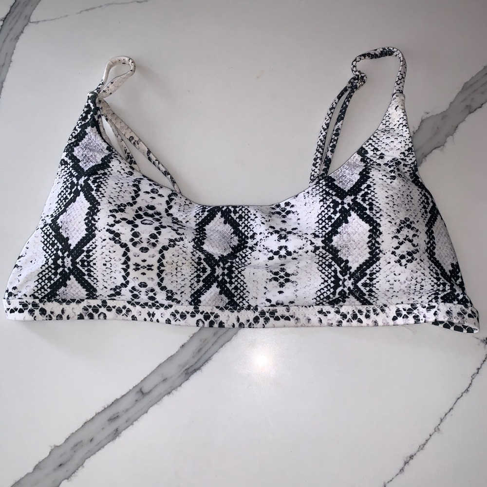 Snakeskin top